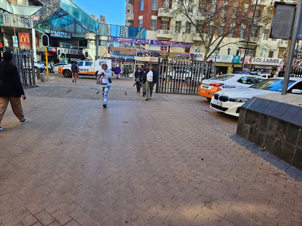 EFFGautengProv's tweet photo. 🚨EFF In Government🚨

We commend the work done by Public Safety officers, JMPD By-Law Enforcement Unit, and TRU members led by the EFF @PublicSafetyMMC, Commissar @moshekoi  at Rahima Moosa and Small Street to monitor compliance and enforce by-laws.

The operation includes the removal of illegal extended trading structures and action against unlawful trading activities as part of ongoing efforts to restore order in the Johannesburg CBD.

The EFF in Government ALWAYS delivers. 

#RegisterToVoteEFF  In The 2026 Local Government Elections On The Following Link: https://t.co/YdtkYBj1Zf