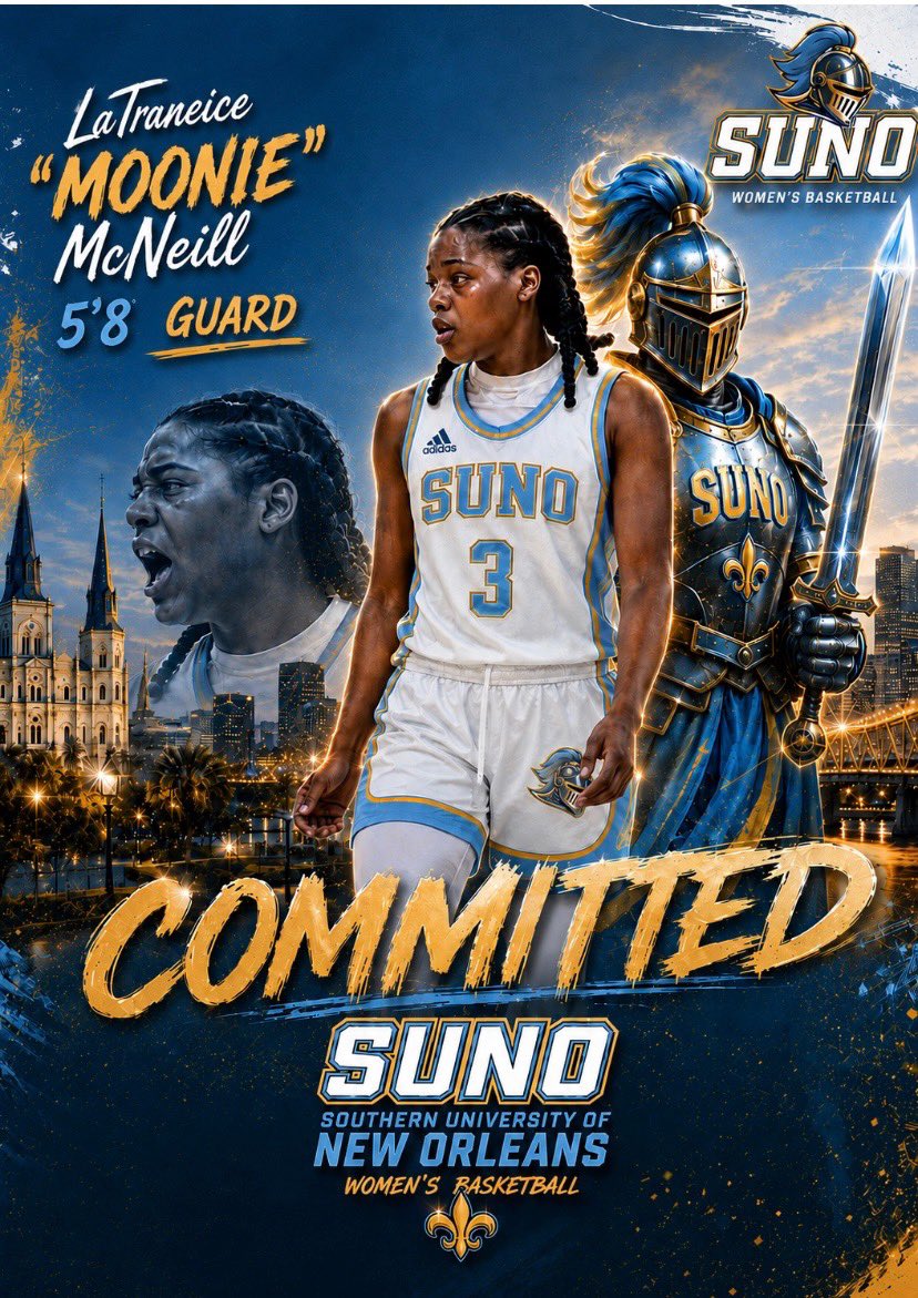 brcc_ladybears's tweet photo. Congrats to Former Lady Bear Basketball Student Athlete LaTraneice “Moonie“ McNeill for her commitment to continue her basketball and academic career at SUNO ( Southern University-New Orleans)
#nextlevelbear https://t.co/M4uzlXal0U