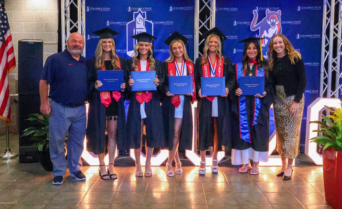 CSUCougarsSB's tweet photo. Congratulations to our Graduates!

MC Sorrell- Bachelor’s in Health science 
Ansley Collins- Bachelor’s in Health Science 
Nova Wright- Bachelor’s in Health Science 
Giulia Cianfriglia- Masters of Science- Cybersecurity Management 
Kara Wegienka- Bachelor’s of Science in Nursing https://t.co/qxzxMesU80
