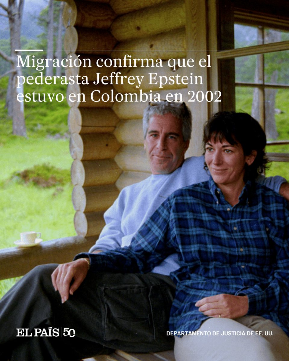 ElPaisAmericaCo's tweet photo. Migración Colombia registra un vuelo que hizo el magnate pederasta Jeffrey Epstein de Bogotá a Miami en los últimos días de Andrés Pastrana como presidente
 https://t.co/igNskR1O56 https://t.co/hfTqKLW7jU