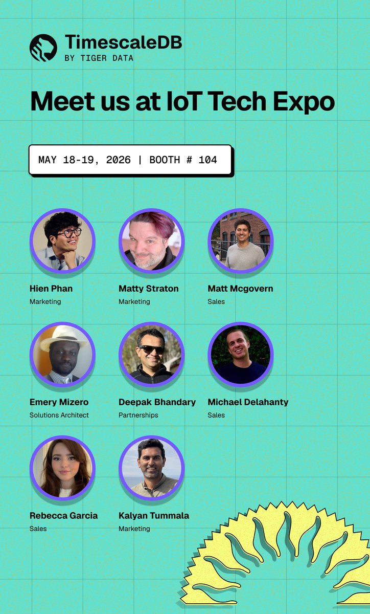 Tiger Data - Creators of TimescaleDB tweet media