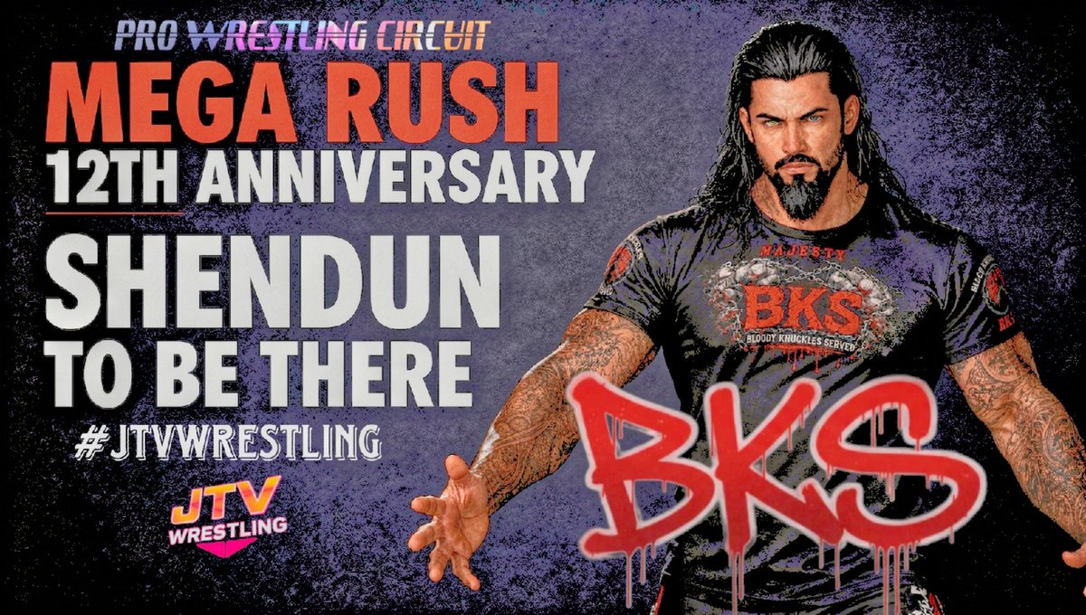 jtvwrestling's tweet photo. THE MASTERMIND BEHIND #BKS WILL BE AT #JTVMEGARUSH THIS SATURDAY 4:30PM EST AND HIS PLANS ARE DIVIOUS
#JTVWRESTLING https://t.co/fVUJVVG7ZE