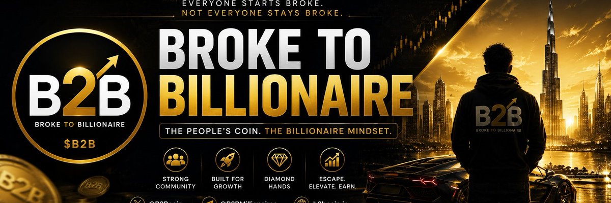 Broke To Billionaire $B2B tweet media