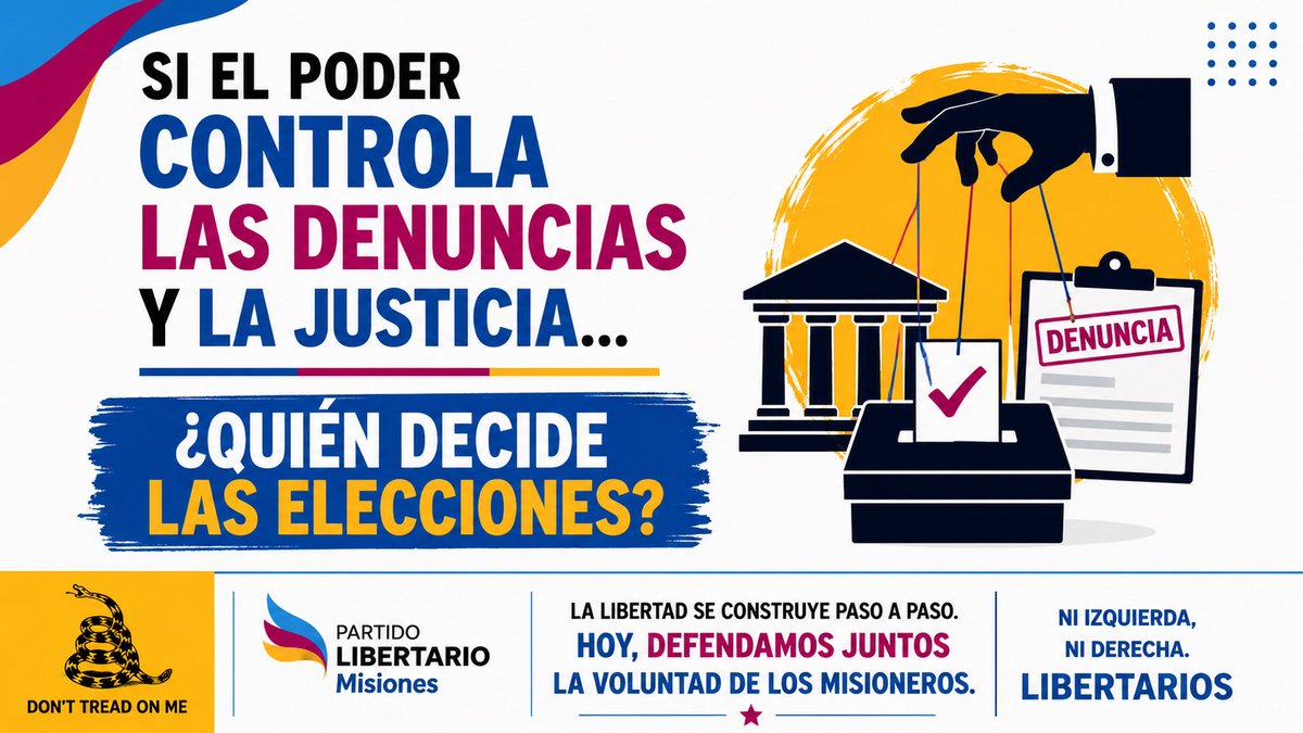 PLibMisiones's tweet photo. 🧵 FICHA LIMPIA O PERSECUCIÓN POLÍTICA

Te explicamos por qué este proyecto genera preocupación en muchos misioneros y cómo podría utilizarse para sacar candidatos antes de que el pueblo vote.

(1/2) https://t.co/5cdLXItqGP