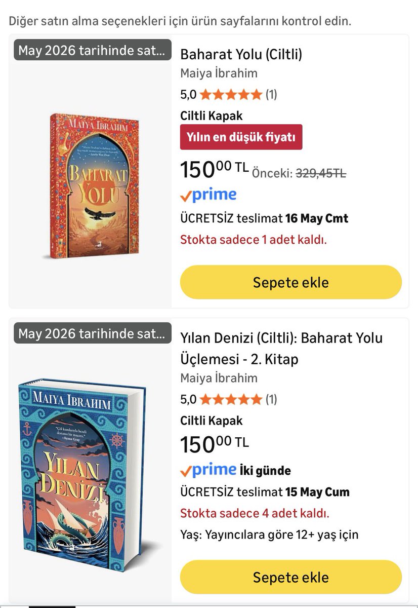 sunflowerslibry's tweet photo. Olimpos seçili kitapları ciltsiz 100 ciltli 150 yapmış Amazon ve Bkm de haberiniz olsunnn ben bu iki seriyi aldımm https://t.co/vZUYTOPGij