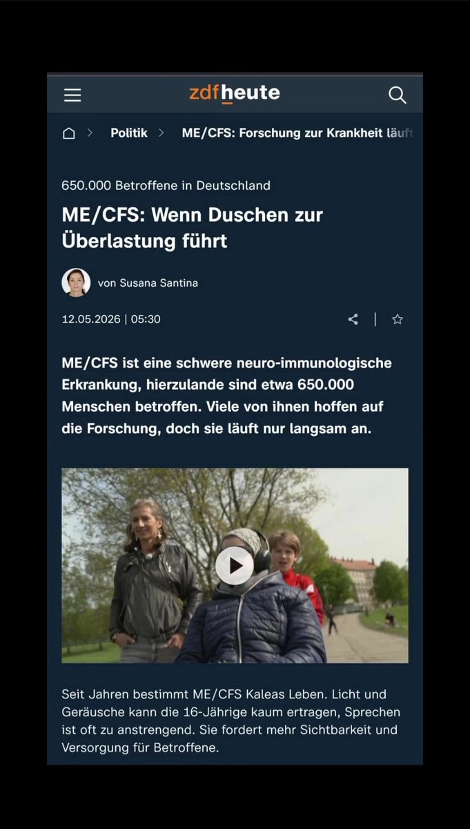 Initiative #LiegendDemo, ME/CFS tweet media