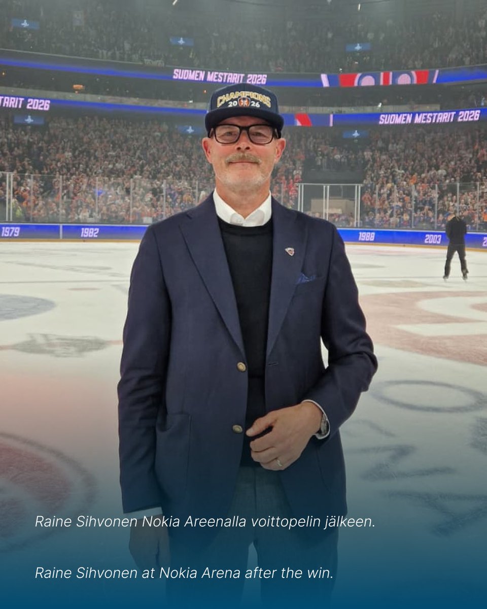 ficebo's tweet photo. Congratulations to Tappara on the win once again! 🏆

We’re proud to see one of our researchers Raine Sihvonen celebrating with the team as Tappara’s doctor. Our researchers do many things, and supporting sports is one of them!

#Tappara #Research #IceHockey #Orthopedics https://t.co/hYLzP9lGot