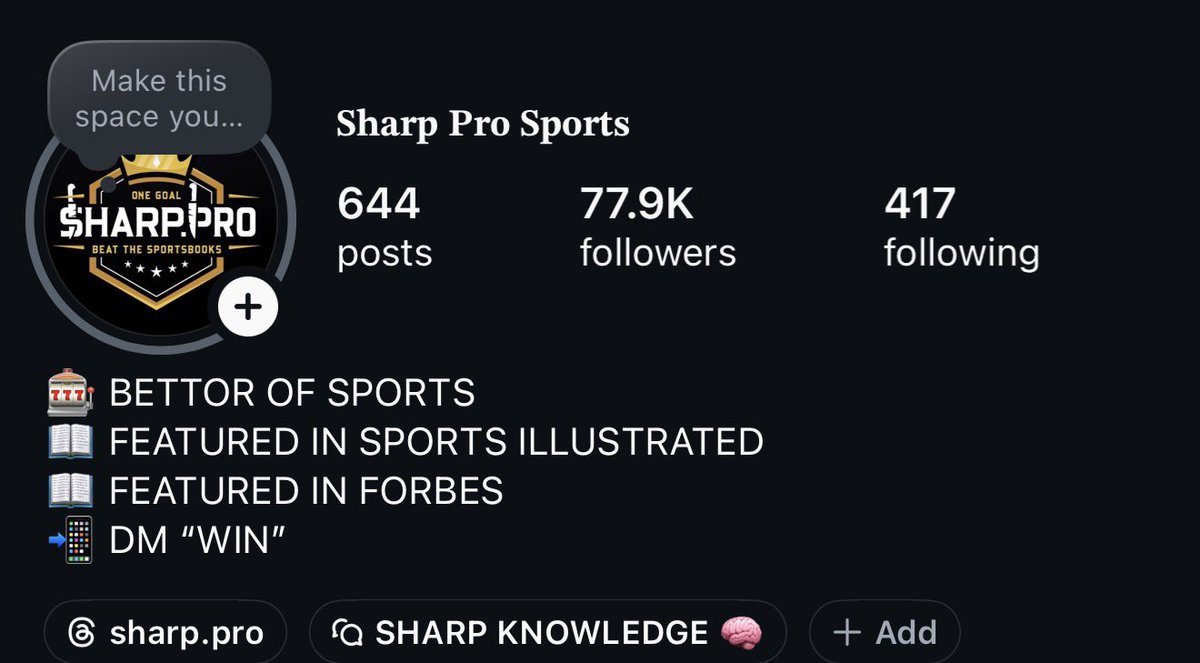 Sharp Pro tweet media