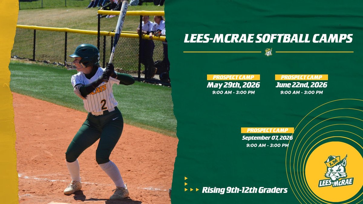LMC_Softball's tweet photo. 1st Prospect Camp of the season coming up on the 29th. Message @Jbum42 to register or with questions https://t.co/Alu9k0I6Ll