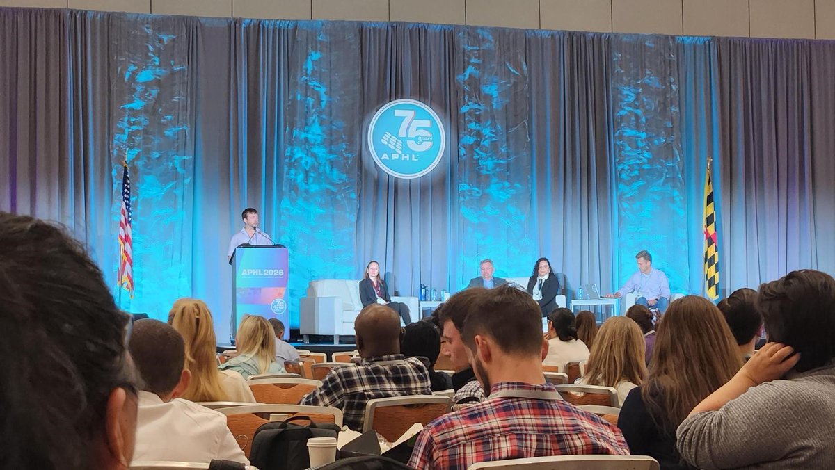 DCDFS's tweet photo. Last week, at the @APHL Conference in Baltimore, DC Public Health Lab Deputy Director Dr. Eric Vaughn presented 'DC Public Health Laboratory Cost Saving Measures - Personnel'. https://t.co/fb0eiPLkkd