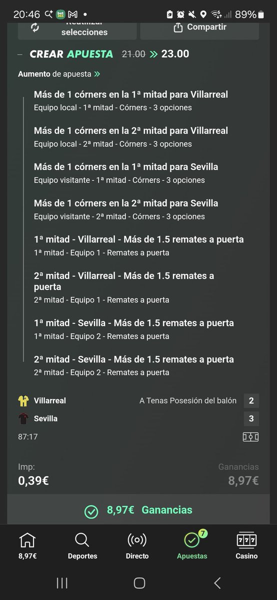 MarciriusR's tweet photo. Cuota 23 dentro y solo le he metido lo que me sobraba lo mío es de coña https://t.co/Npby0MxEiy