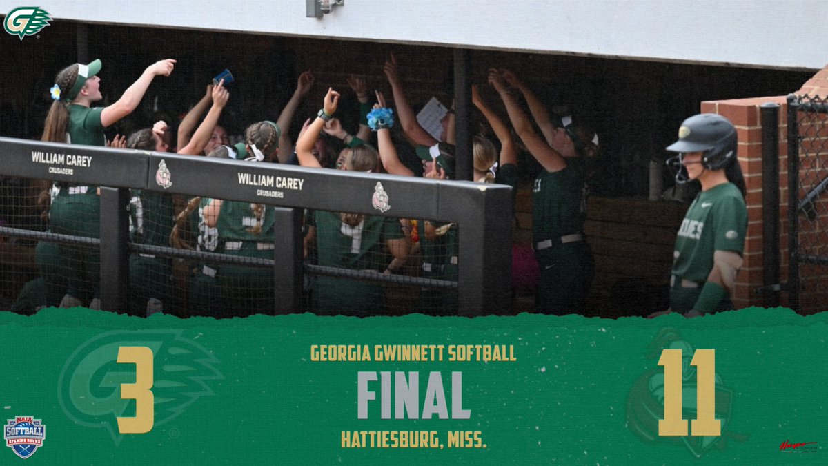 GGC_Softball's tweet photo. Grizzlies conclude the 2026 season during Wednesday's action of the NAIA Opening Round. GGC won a NAIA postseason game for the 11th straight trip and achieved 30 wins.

#ClawsOut | #PumpingOutChampions https://t.co/WRXmHb5MXB