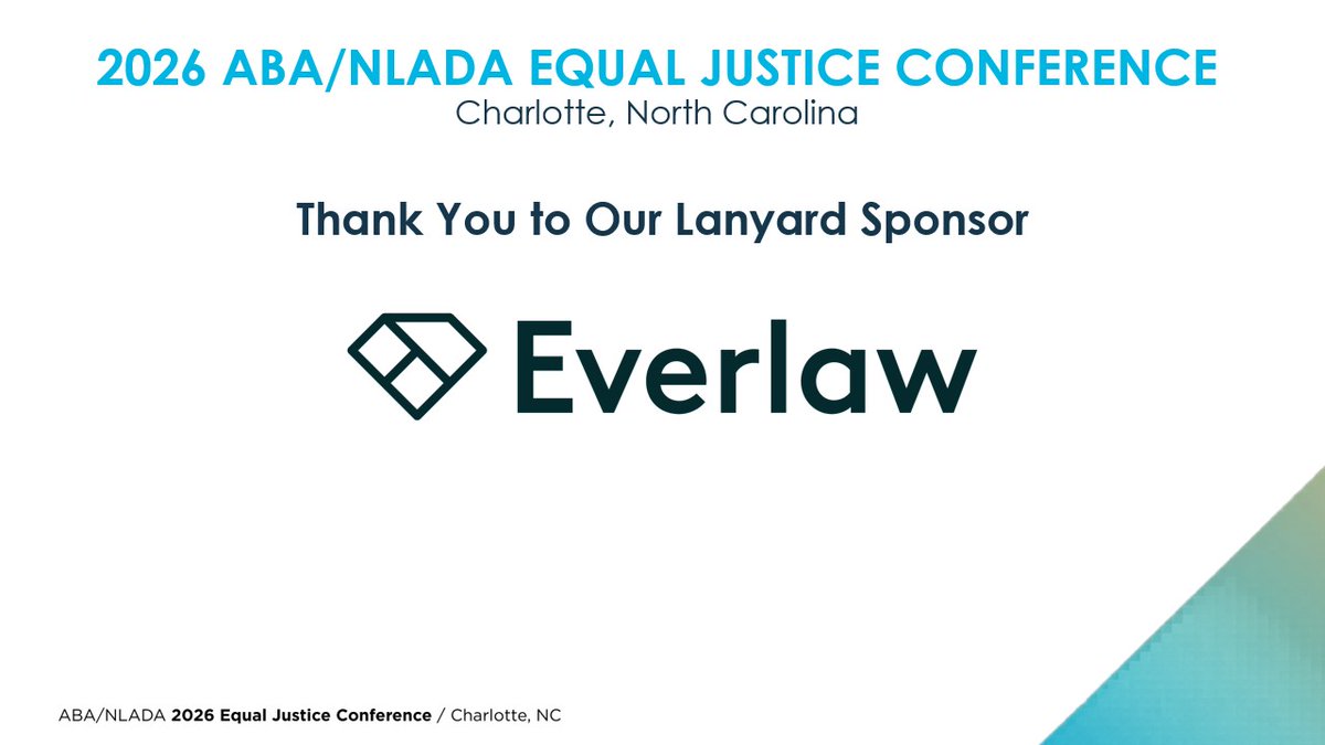 National Legal Aid & Defender Association tweet media