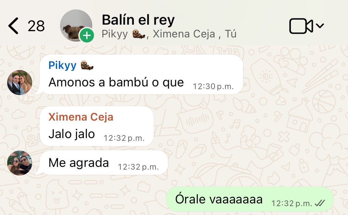 andreamava99's tweet photo. En dos minutos se organizó el plan ✅ https://t.co/V3fAnHItOy