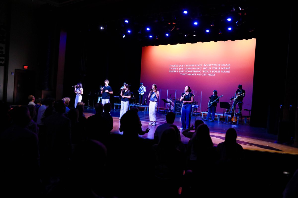 mtparanschool's tweet photo. The #MPCSFamily gathered—alumni, current families, students, and friends—to close out our 50th anniversary year with a special Night of Worship. It was a beautiful evening of lifting our voices together, reflecting on God’s goodness, and giving thanks for His faithfulness through every season. The evening also included special messages of heartfelt reflection by alumni, Taylor Wenzel '12, and senior, Carson Kessler. Led by our talented student singers and high school chapel bands, the night was a meaningful reminder of the strong foundation God has built at MPCS and the legacy of faith that continues to carry forward.  #50YearsOfFaithfulness #50YearsOfMPCS