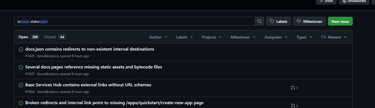 GercekKriptocuu's tweet photo. // Base Airdrobu Adına Her Şey Tek Tweette! (Bunları Yapan Yok!)

İstek üzerine $BASE token airdrobu için kimsenin çok yapmadığı (binlerce cüzdan kayıtlı sadece) ai agent launch, Github issues/PR (teknik-orta zor) ve cüzdan sybil skoru hakkında konuşacağım (elemeler vs).

Öncelikle Github issue/PR ne onun hakkında konuşalım. Base'in Github reposundaki yazım yanlışları, eksik URL'ler teknik ama önemli hataları bulup projeye katkıda bulunmakj isterseniz öncelikle issue olarak bunu bildirmeniz gerekiyor:

1. Issue Açmak

Base'in resmi reposu https://t.co/g2kzjK0WTJ altında. Bir hata veya eksiklik bulduğunda önce Issue açıyorsun. Bunu bir "bildirim" gibi düşünün. İçeriği şöyle olmalı: 

Örnek Issue Şablonu

Başlık: [docs] Fix broken link in getting-started guide

Açıklama:
- Dosya: apps/web/docs/getting-started.md
- Satır: 42
- Mevcut: https://t.co/06mYRLIpqh (404 veriyor)
- Olması gereken: https://t.co/3U32Qjse4N
- Nasıl buldum: [opsiyonel]

Yazım yanlışı / typo için:

Hangi dosyada, hangi satırda
Mevcut metin ne, olması gereken ne
Varsa screenshot veya link

Eksik/kırık URL için:

404 veren linkin tam yolu
Hangi dokümanda geçiyor
Doğru URL ne olmalı?

Teknik hata için (eksik parametre, yanlış örnek kod vs.):

Hatanın ne olduğu
Beklenen davranış ne
Gerçek davranış ne

Bununla ilgili örnek issue'larımı görsellerde görebilir ve hangi formatta yazdığımı inceleyebilirsiniz. Siz de kendi bilginiz veya AI aracılığı ile bu bildirimde bulunabilirsiniz.

2. Issue'dan PR'a Geçmek

Issue açtıktan sonra şu adımları takip et:

1. Repoyu fork et (örneğin Base/docs kısmında işlem yapacaksan o kısmı fork etmen lazım)
2. Kendi fork'unda hatalı kısmı düzelt
3. Pull Request aç → Issue numarasını referans ver ("Fixes #123")
4. Review bekle
5. Merge edildi → katkı geçmişinde kalıcı

3. Base Özelinde Ne Tür Katkılar Var?
base altındaki repolar incelendiğinde katkı yapılabilecek alanlar şunlar:

base/docs— Ana site ve dokümantasyon
base/node → Node kurulum rehberleri, config örnekleri
base/brand-kit → Eksik asset linkleri
...

Typo ve broken link en hızlı merge edilen PR türleri arasında ve review süresi genellikle 24-72 saat.

Peki bu adım Base Airdrop İçin Neden Önemli?

Bu soruyu ciddiye almak lazım çünkü Base'in airdrop kriterleri henüz açıklanmadı ama Optimism ve Arbitrum'dan güçlü bir emsal var.
OP airdrop'u şunu yaptı: Sadece kullanıcıları değil, governance katılımcılarını ve katkıda bulunanları ayrıca ödüllendirdi. GitHub contribution doğrudan bu kategoriye giriyor.

Base özelinde beklenen:

Snapshot muhtemelen on-chain aktiviteyi birincil kriter alacak. (Gün aşırı tx deploy etmeyi unutmayın.)
Builder tarafına, Base app tarafına bakılacak!
GitHub katkısı → Builder kimliğini güçlendiriyor → Base skorunu etkiliyor.

// Base Build Adımını Geçtiysek Sıra Geldi AI Agent'lara!

Bunu yapan ve ajan sahipliğini sisteme kaydettiren cüzdan sayısı sadece binlerle sınırlı. O yüzden bu adımı en az ana cüzdanınızla mutlaka yapın derim. Birkaç tık ile #Base ağında ajan deployu, sahiplik kaydı, siwa doğrulaması ve eas onayı kazanabilirsiniz. 

Videolu rehber de var: https://t.co/t83m6L6Ir9

🔗https://t.co/KgVRawcz7D

Peki bunun dışında TX anlamında nasıl farklılaşabiliriz? Tabii ki x402 tx'i ile etkileşime girerek. Aynı siteden contract launcher'daki x402 yazan kontratları deploy ederek bu etkileşimi yapabilirsiniz.

Ayrıca multi kasıyorsanız ya da cüzdanınızın diğer cüzdanlarla sybil etkileşimi var mı diye kontrol etmek isterseniz 1 dolara SBT nft mintleyerek erişim sağlayabilirsiniz: https://t.co/Z9ADVcArji