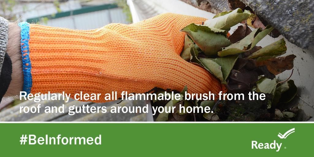 PauldingCoEMA's tweet photo. Wildfire Safety  Tip: 
- Create a fire-resistant zone that is free of leaves, debris or flammable materials for at least 30 feet from your home. https://t.co/P65PzKpJbM