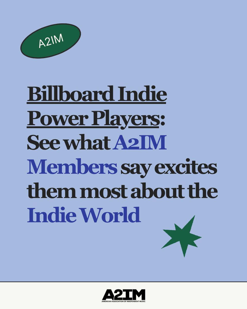 A2IM tweet media