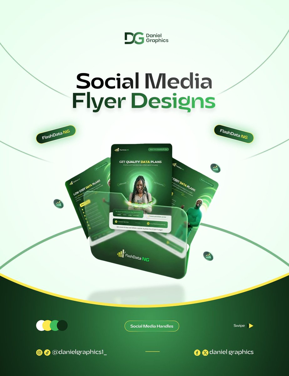 dan94120's tweet photo. Social Flyer Designs for FlashData NG

Send a 📩DM for your brand design

#danielgraphics #flyer #flashdata #socialmediaflyerdesign #branding https://t.co/cffvaPcZOv