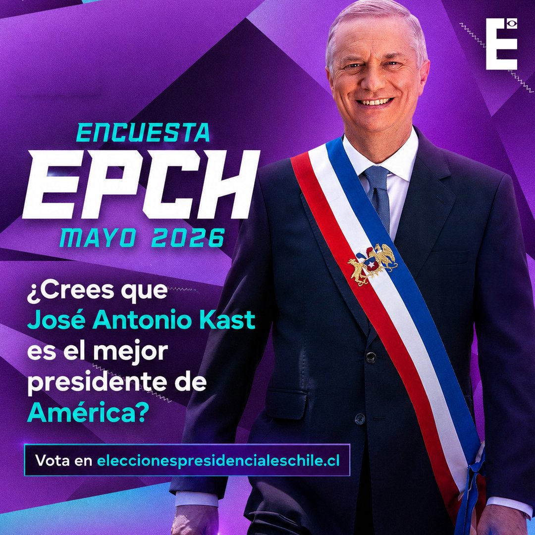 EPCH (Elecciones Presidenciales Chile) tweet media