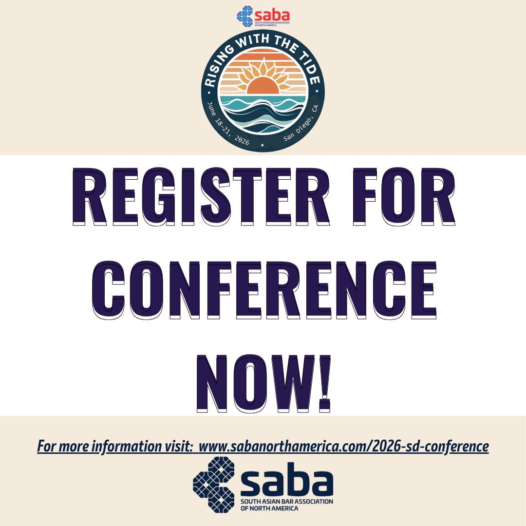 SABALegal's tweet photo. To register for the SABA North America Annual Conference, click the link in our bio or here:
https://t.co/s5WaWsZXSW

To get an additional discount become a SABA NA Plus Member, click the link in our bio or here: https://t.co/0MfAfLWboQ https://t.co/UUirYGENol