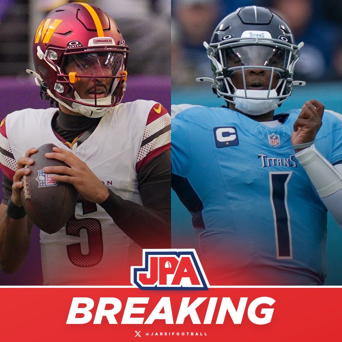 jasrifootball's tweet photo. 𝗕𝗥𝗘𝗔𝗞𝗜𝗡𝗚: Netflix is bringing back “Quarterback” for Season 3 and it will feature QBs Jayden Daniels, Cam Ward, Joe Flacco and Baker Mayfield.

Coming July 14th https://t.co/BujqwmdrNV