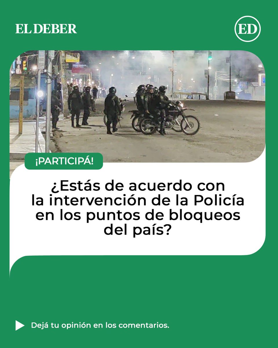 EL DEBER tweet media
