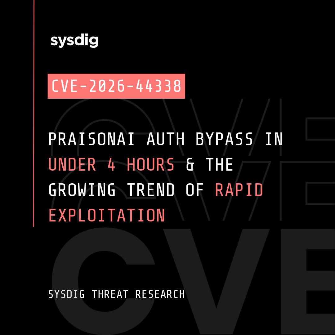 Sysdig tweet media