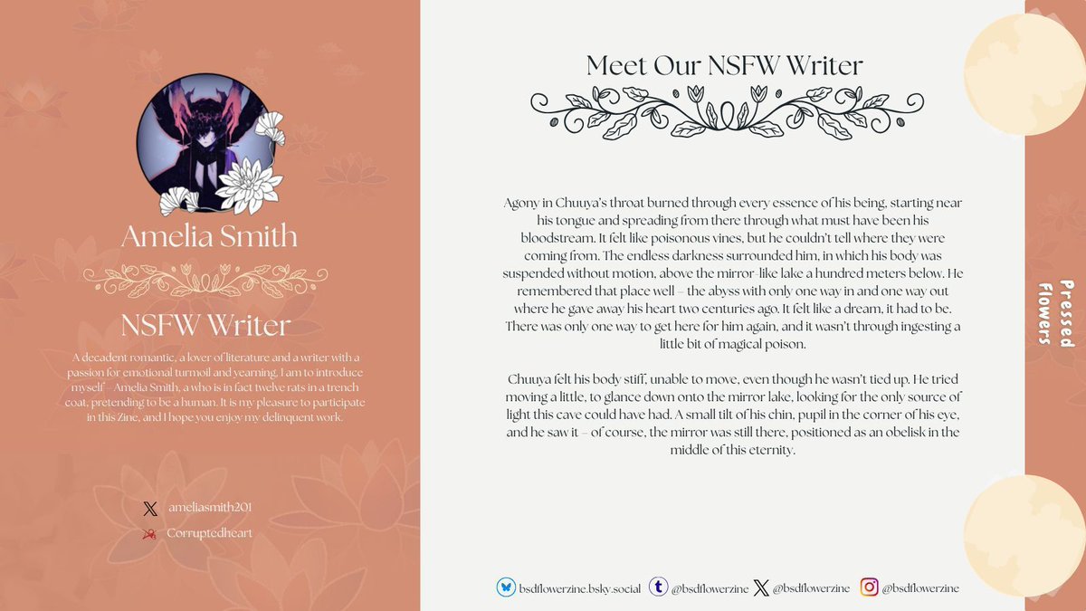 Pressed Flowers: A BSD Zine tweet media