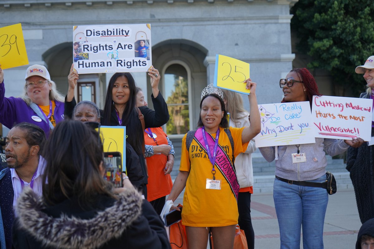 AltaCal_RC's tweet photo. Join hundreds of advocates and California Disability Community Advocacy Conference on May 19 from 9am - 3pm for a Capitol March and Rally! You will meet directly with legislatures, advocate to protect vital disability services, and more. Learn more: https://t.co/3A9WLlhYUX https://t.co/T9bxRySbIw