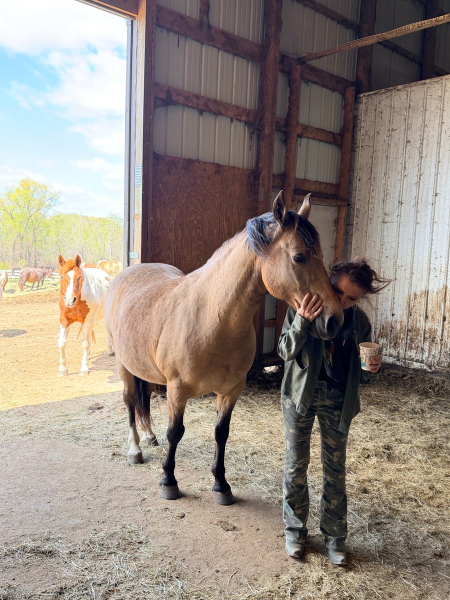 BGCMN's tweet photo. Who knew time with horses could heal? 🐴💚 Celebrating Mental Health Awareness Month with Angel Reins Stable, embracing calm, connection, and self-care. https://t.co/yYRL9O6Z13
