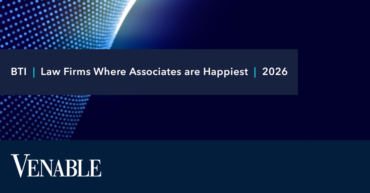 Venable LLP tweet media