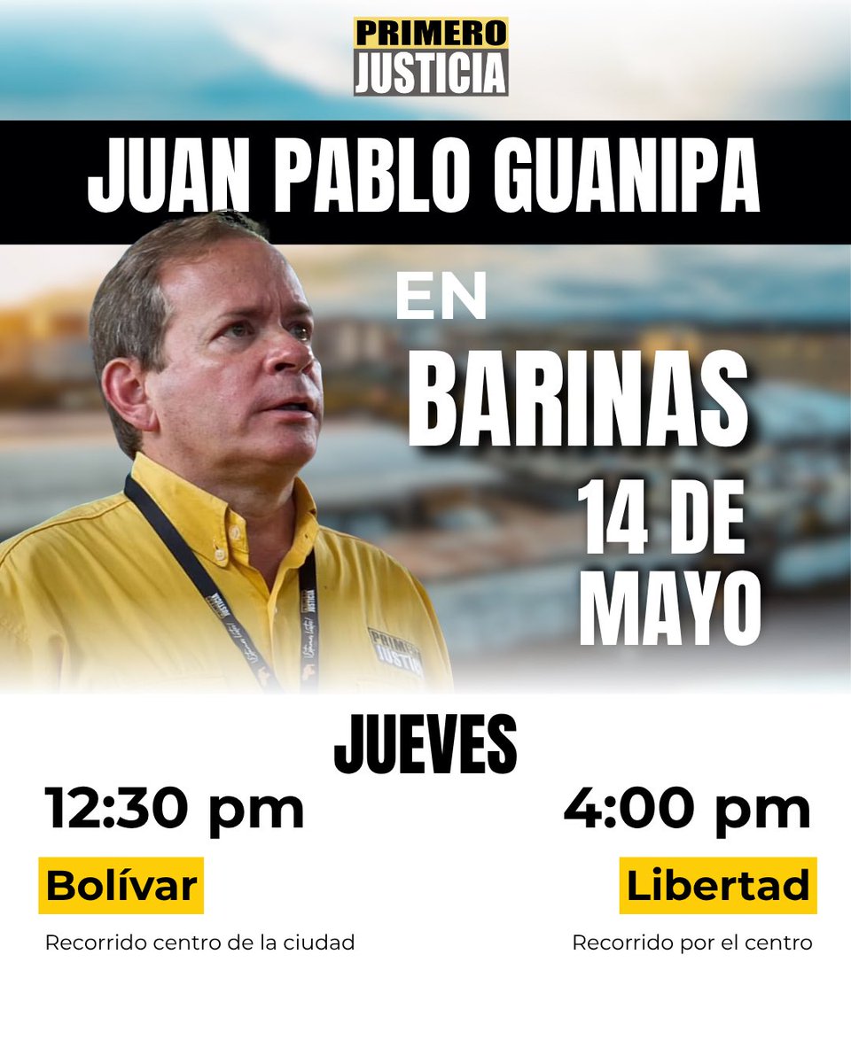 Primero Justicia tweet media