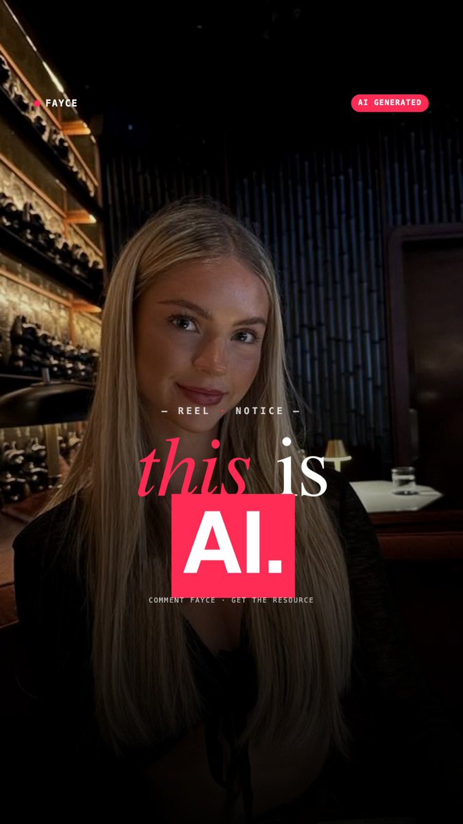 Fayceio's tweet photo. this video is 100% AI

fully made using https://t.co/yaXJjvbCvY

with the right harness you can create videos like this very fast & automated at scale

i've been sharing videos here for more than a month, but there's never been a time like this

you can literally make 10-15 different concept angles and scale hyper aggressively