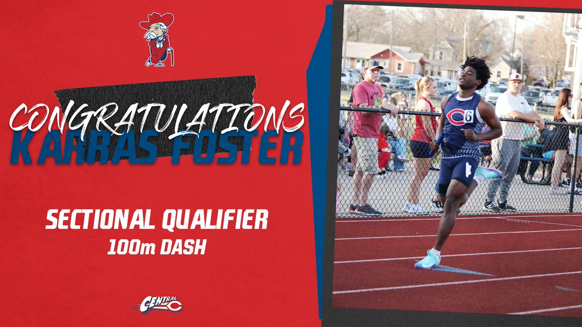 rebelsR3_sports's tweet photo. Congratulations to Karras Foster for being a sectional track qualifier in the 100m dash.  He will compete at Dexter High School on Saturday, for a chance to attend the state track tournament.  Good Luck Karras! https://t.co/3vlubYK3PI