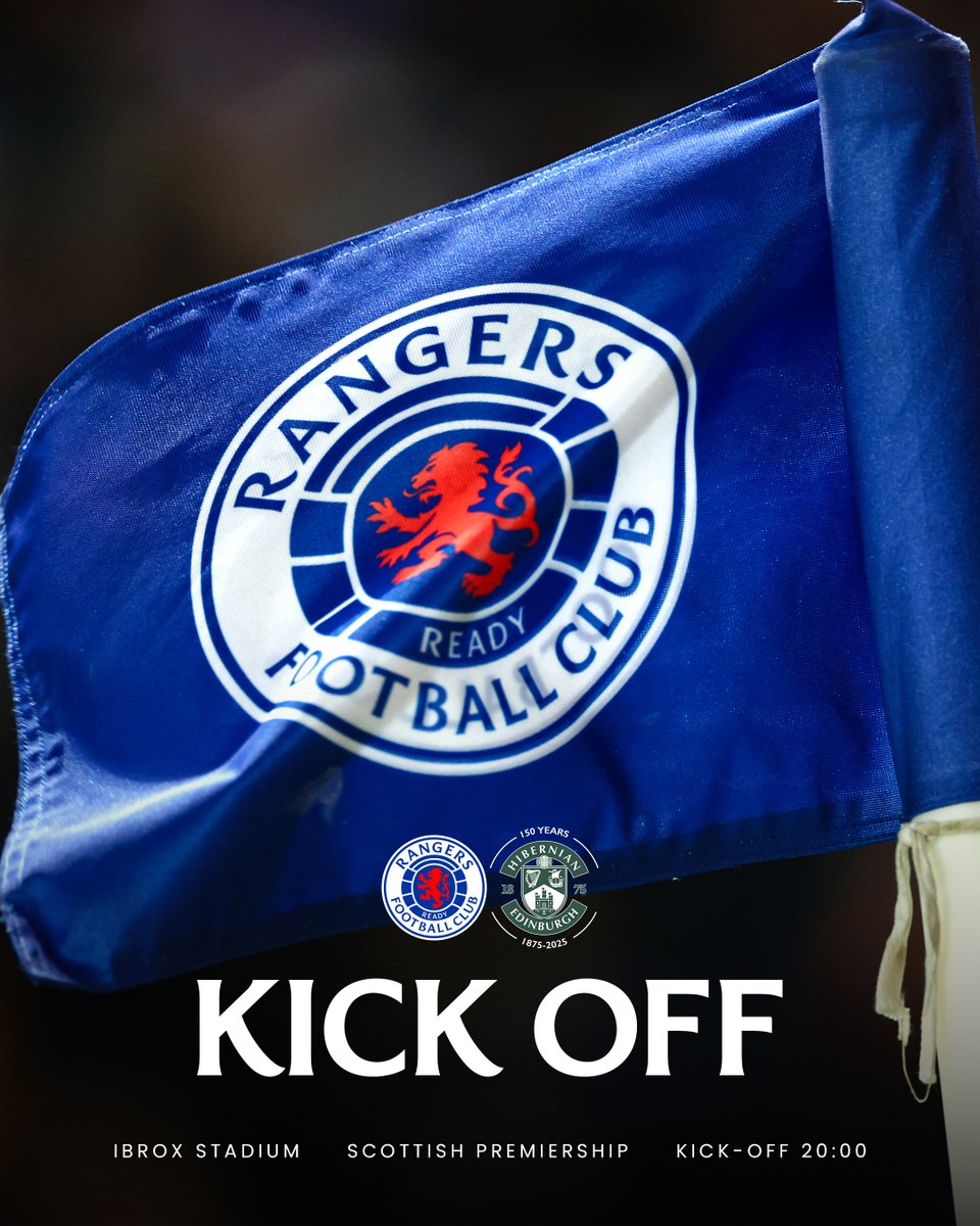 RangersFC's tweet photo. 💙 We are underway at Ibrox! 

📲 Follow live in our match hub | https://t.co/Gsq26dEELk https://t.co/3KEjCS7OMG