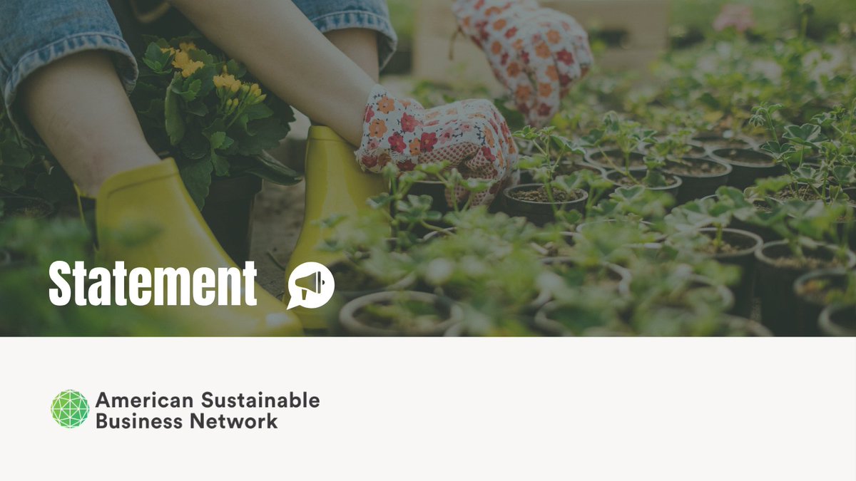 American Sustainable Business Network tweet media