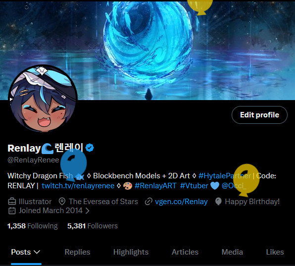 Renlay🌊렌레이 tweet media