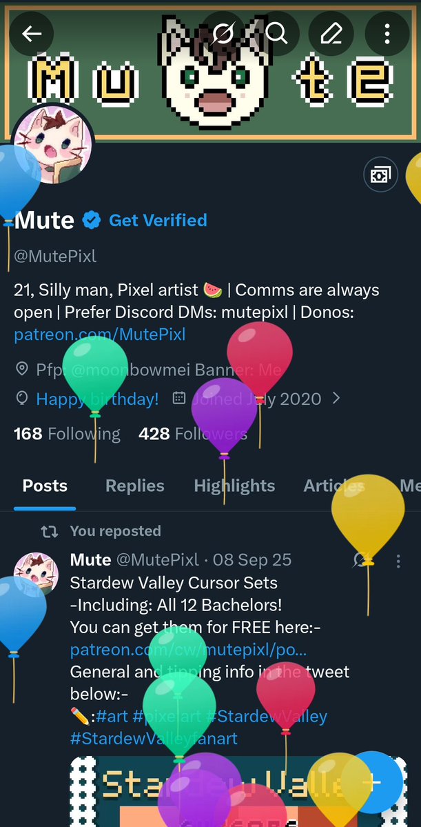 Mute tweet media