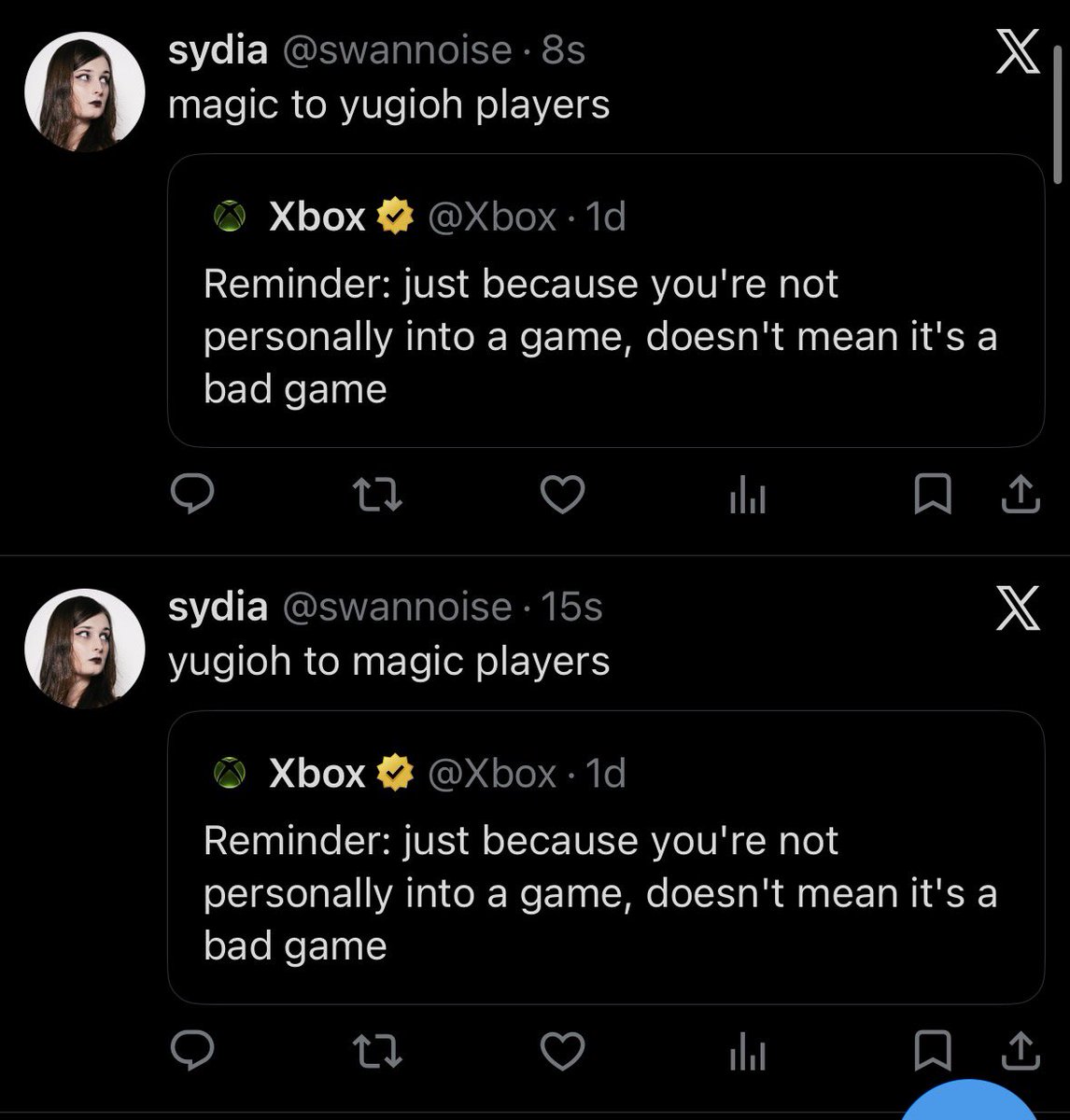 sydia tweet media