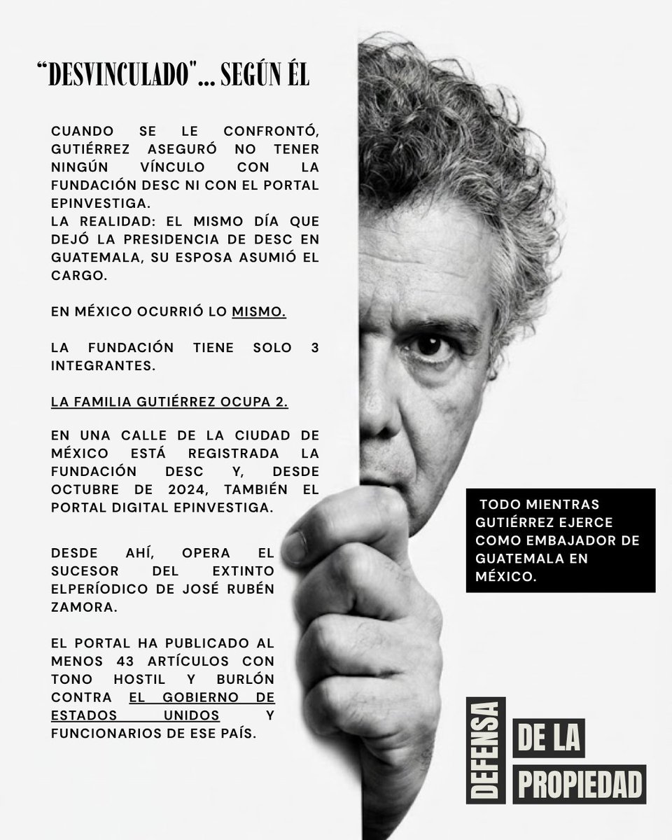 Defensa de la Propiedad Privada GT tweet media
