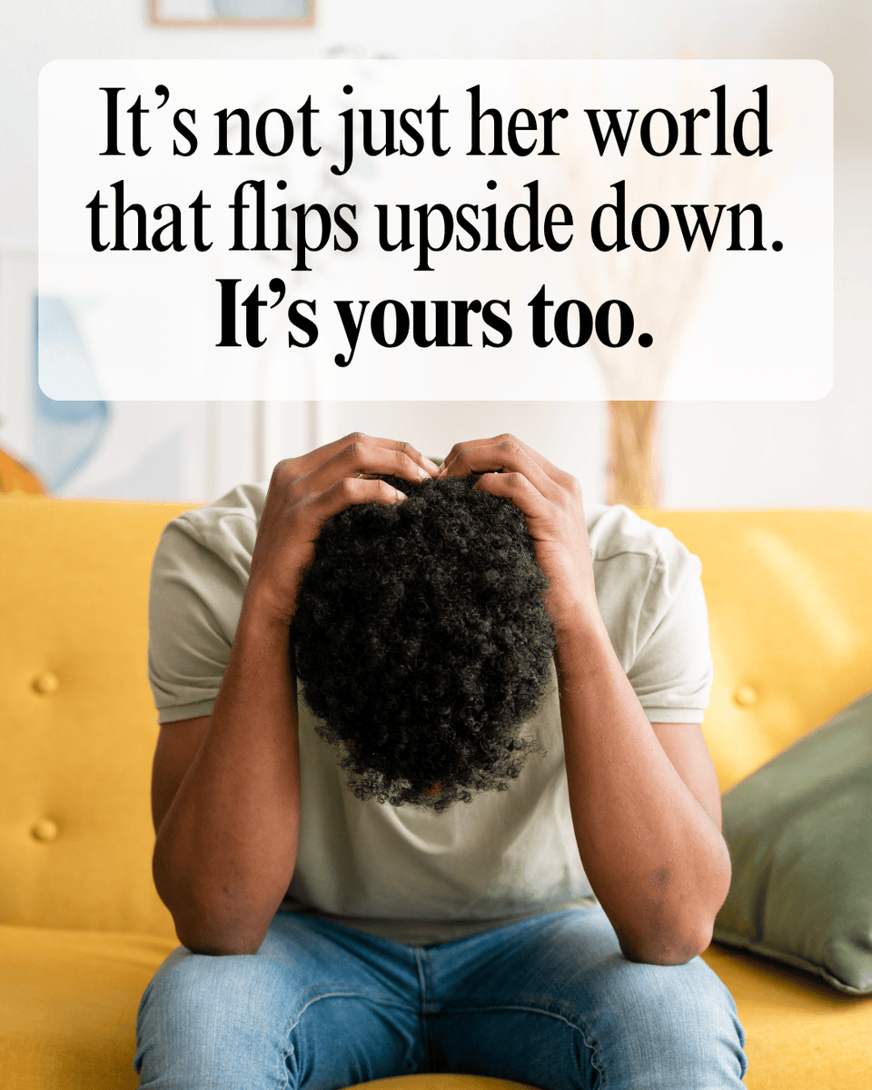 BirthrightStC's tweet photo. Maybe you feel like staying quiet or even slipping away is the right thing to do.

But if your partner is pregnant, you’re part of this story too.

Don’t disappear right now. Show up.

The world probably feels like it has flipped upside down for both of you, and our licensed counselors are here to provide no-cost support along the way.

#mensupport #unplannedpregnancy #stcharlesmo #missouri