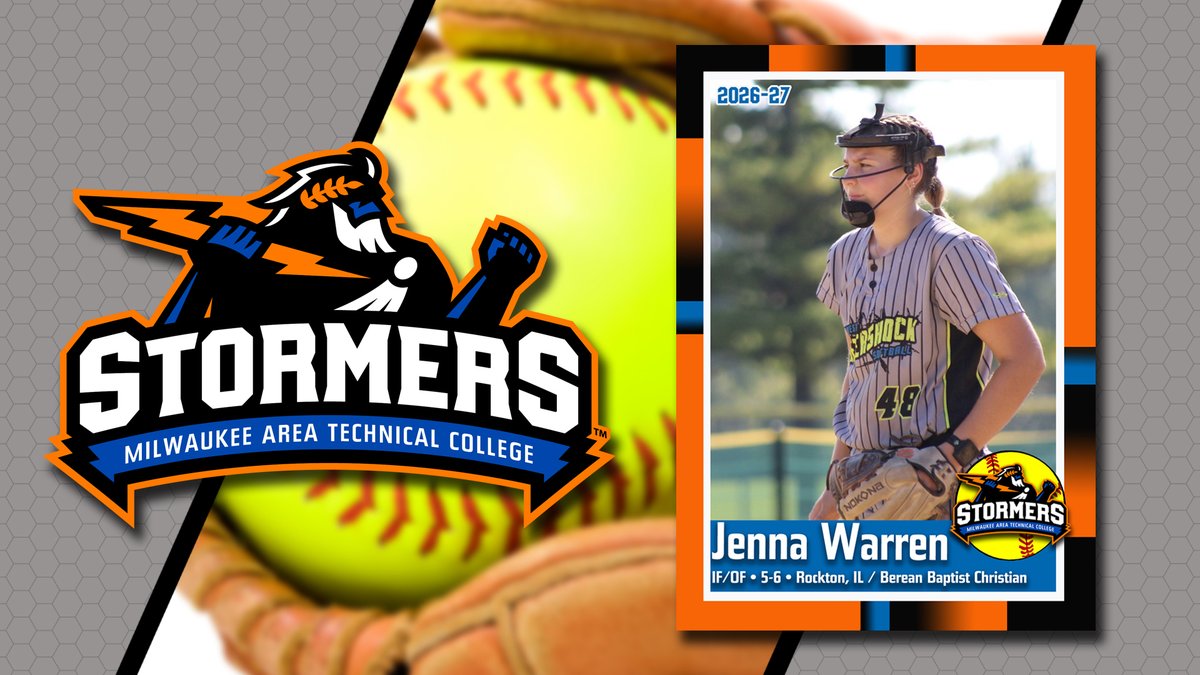 MATC_Athletics's tweet photo. MATC Softball Receives Commitment from Jenna Warren

Full 2026 Recuriting Class: 
https://t.co/EToEtXbQUh https://t.co/tYjg3QPcWY