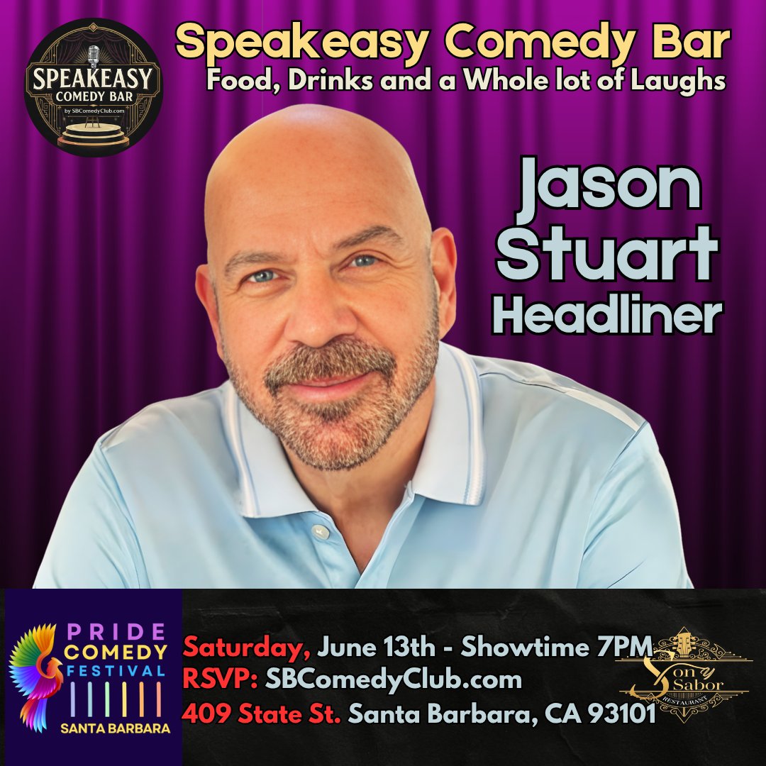 Jason_Stuart's tweet photo. I have 3 new #standupcomedy dates!

5/16 Laugh Factory: Long Beach
6/13 Pride Comedy Festival Santa Barbara 
18/ Agua Caliente  Palm Springs

DM comps to LB. #newmaterial. Live #crowdwork. 
Tickets &amp; Details https://t.co/7vsmN9qde9 https://t.co/Kuh8kJeFU6