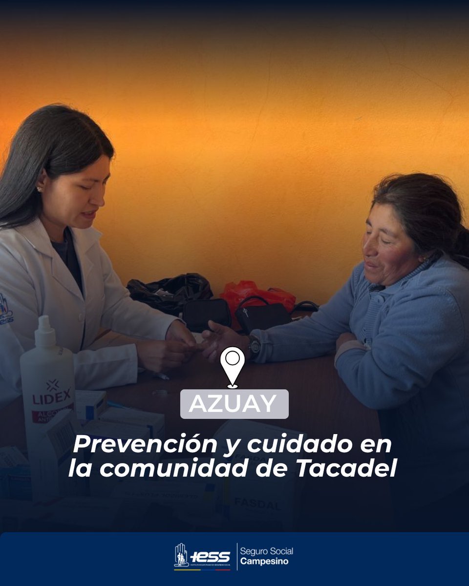 Seguro Social Campesino del IESS. tweet media