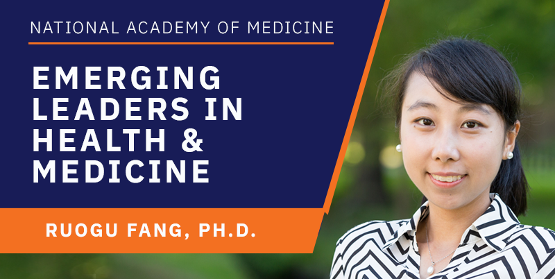 UFBME's tweet photo. Congratulations to Ruogu Fang, Ph.D., associate professor and J. Crayton Pruitt Family Term Fellow, on being selected as a 2026 Emerging Leaders in Health and Medicine Scholar by the National Academy of Medicine. https://t.co/VDOGcTqOyP https://t.co/CSMiDe8W1s