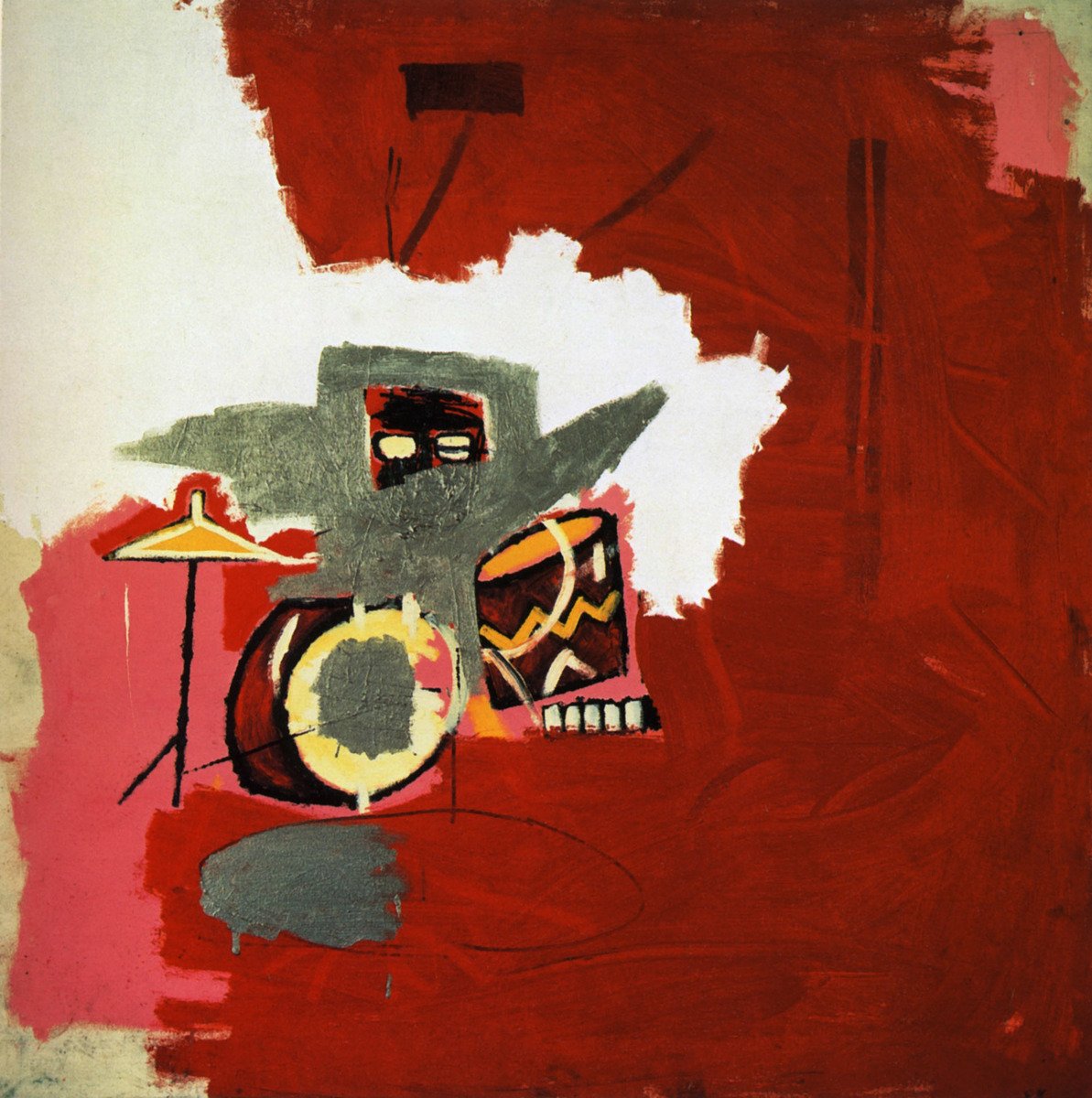 vintagebasquiat's tweet photo. Max Roach, 1984 https://t.co/4pdRjbopoC