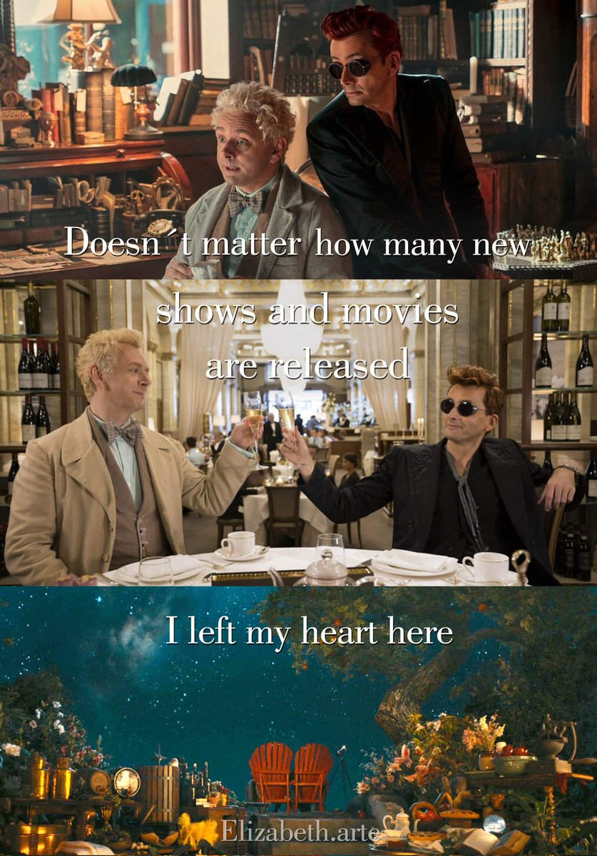 Elizabetharte1's tweet photo. Time after time 🍾🥂❤️🩵
.
#GoodOmens #Crowley #Aziraphale #Goodomens3 https://t.co/h47JfRN2vk