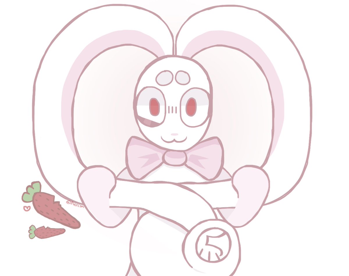 Piercsm's tweet photo. Hanyo Usagi Looey #dandysworld #dandysworldsfanart https://t.co/ECrtvYEcV4