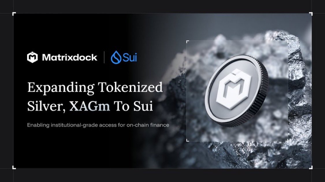 Cleanwater's tweet photo. Onchain assets with @bluefinapp and @matrixdock 

Spot Silver 🤤

Metals and crypto go hand in hand guys. Purchase your Onchain silver (XAGm) on @bluefinapp presented by @matrixdock https://t.co/fQcn9vW22y